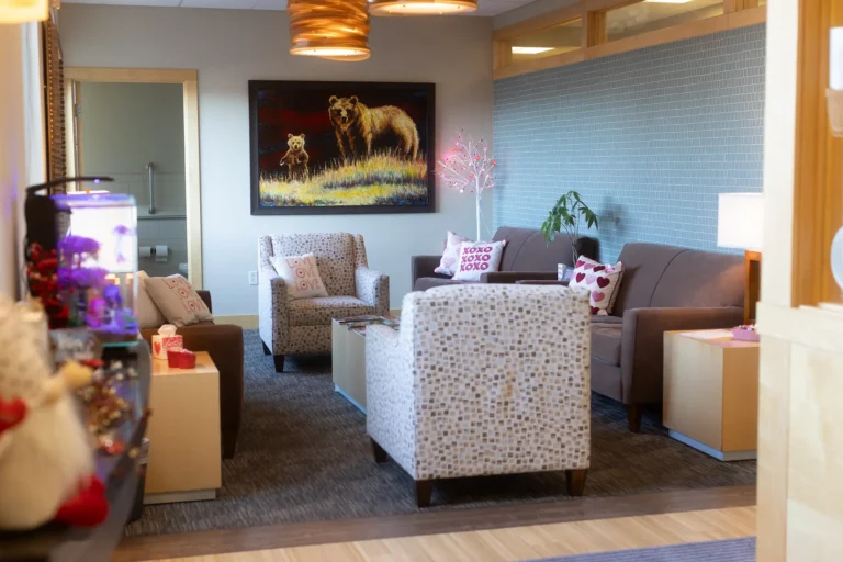 medical aesthetic clinic waiting room